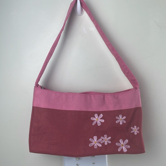 Vintage Celia Bedelia Fabric Flower Purse - Picture 4 of 15